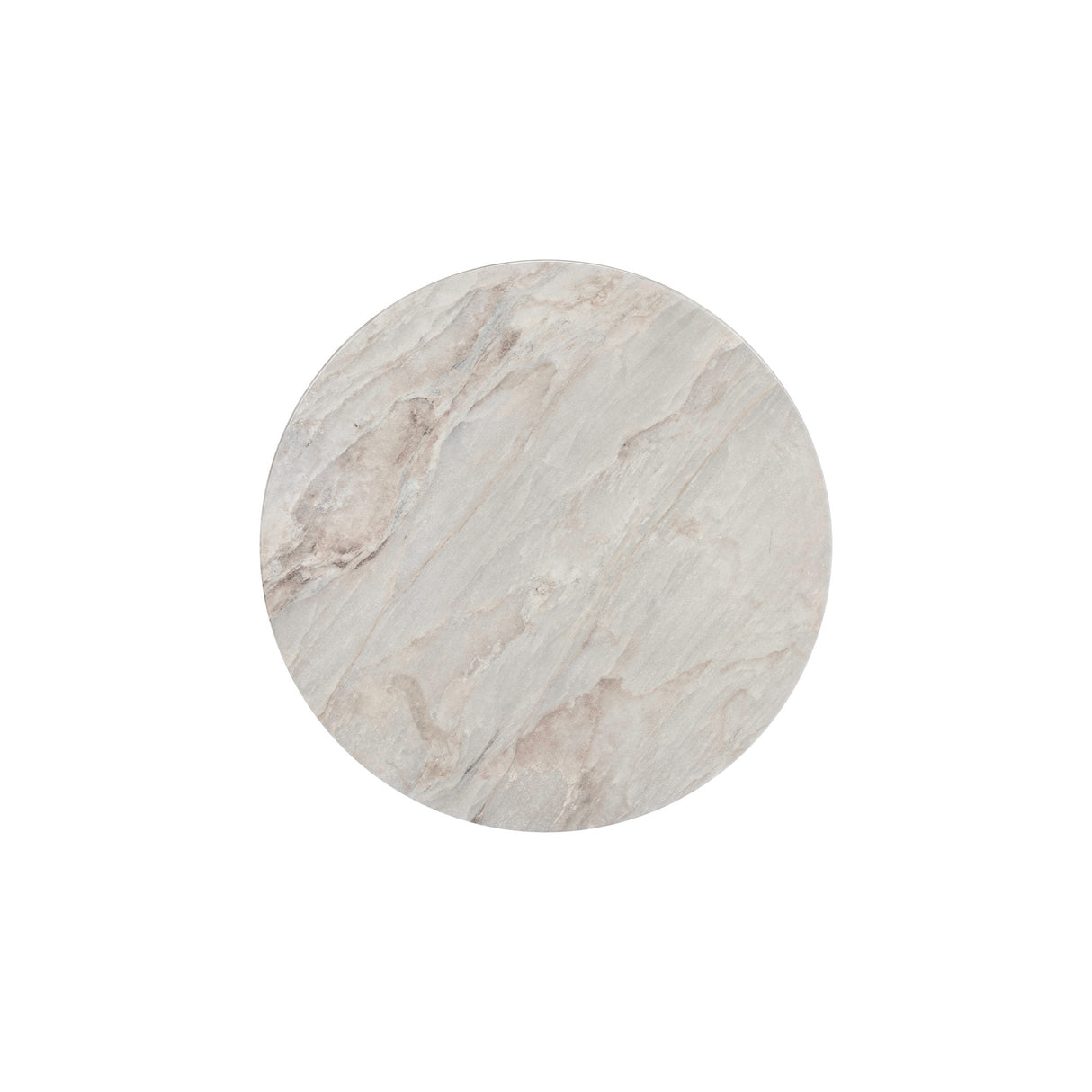Top view of Danby Alabaster Chairside Table