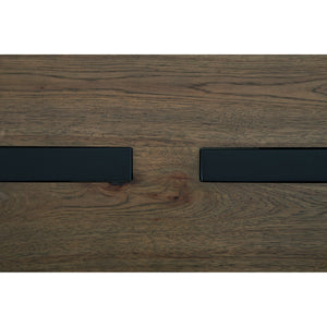 Detail view 2 of Kandinew Brown Rectangular Coffee Table