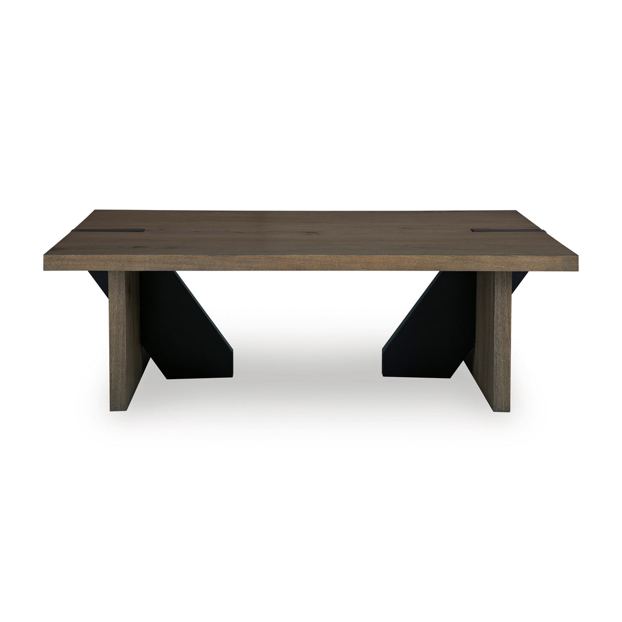 Kandinew Brown Rectangular Coffee Table QK1107479