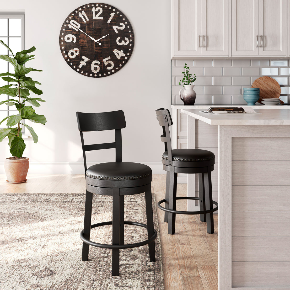 Valebeck Swivel Counter Stool