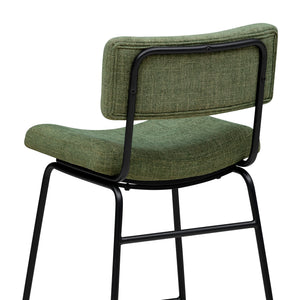 Top view of Malory Avocado Counter Stool