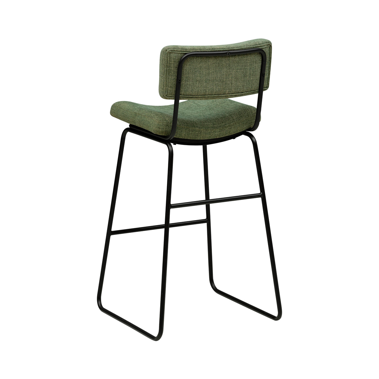 Back right view of Malory Avocado Bar Stool
