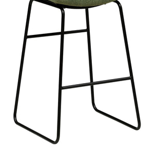 Bottom view of Malory Avocado Bar Stool