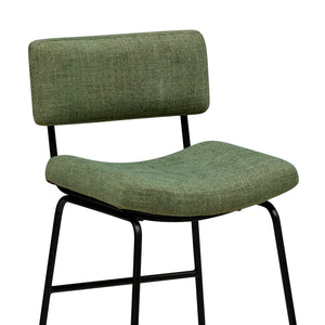 Detail view of Malory Avocado Bar Stool