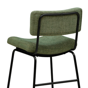 Top view of Malory Avocado Bar Stool