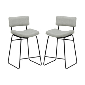 Malory Frosted Flint Counter Stool