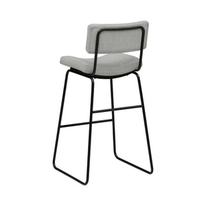 Malory Frosted Flint Bar Stool