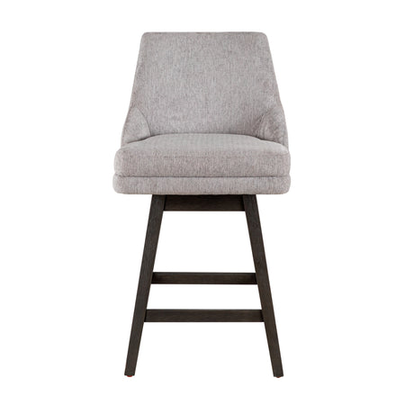 Branson Gray Swivel Counter Stool QK1107874
