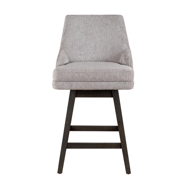 Branson Gray Swivel Counter Stool QK1107874