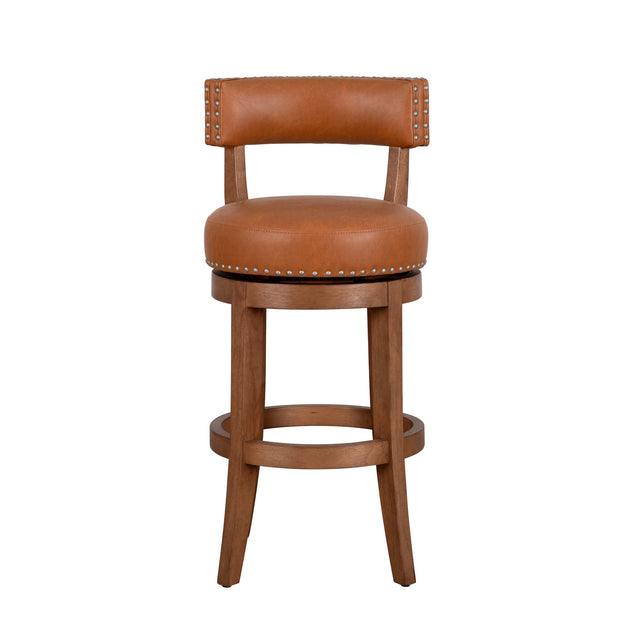 Mystic Toffee Swivel Bar Stool QK1107877