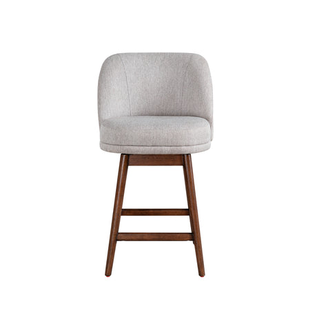 Sadie Taupe Swivel Counter Stool QK1107878