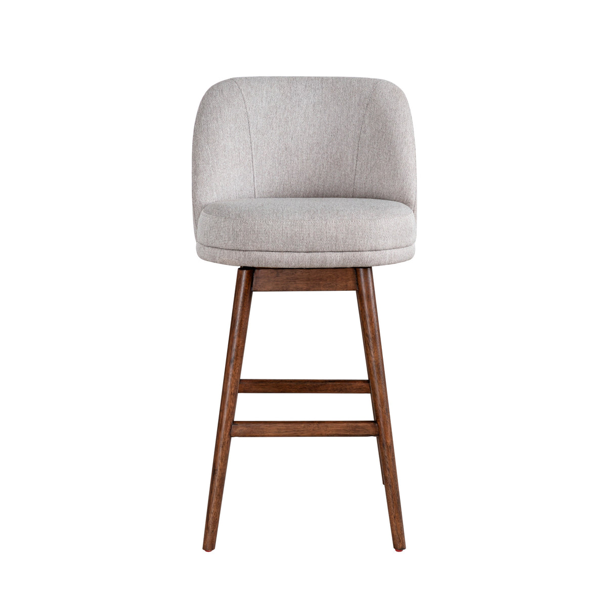 Sadie Taupe Swivel Bar Stool QK1107879
