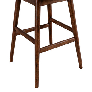 Top view of Sadie Taupe Swivel Bar Stool