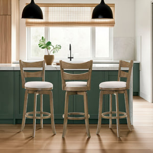 Room setting 2 featuring Blair Wheat Swivel Counter Stool