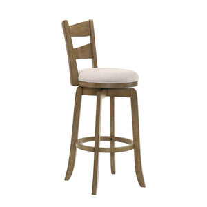 Right side view of Blair Wheat Swivel Counter Stool