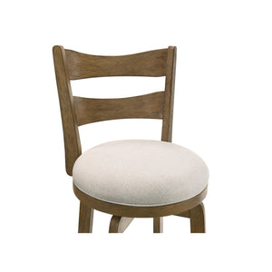 Top view of Blair Wheat Swivel Counter Stool