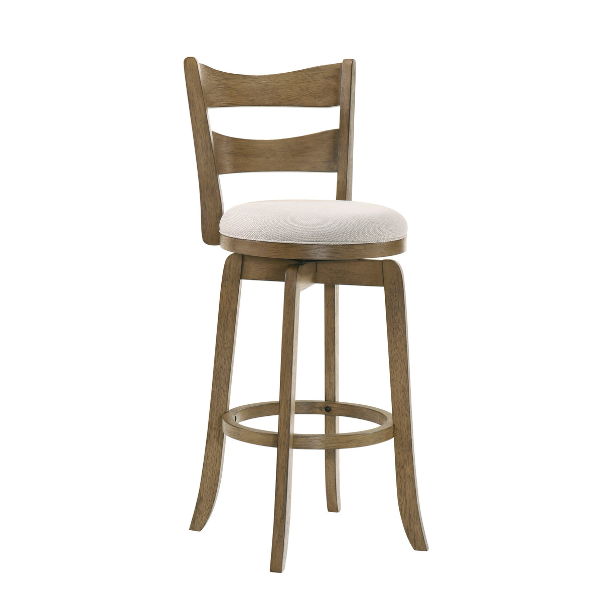 Front right view of Blair Whear Swivel Bar Stool