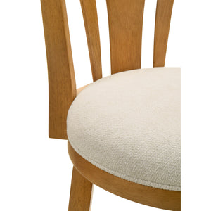 Detail view of Elle Dune Swivel Counter Stool