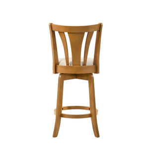 Back view of Elle Dune Swivel Bar Stool
