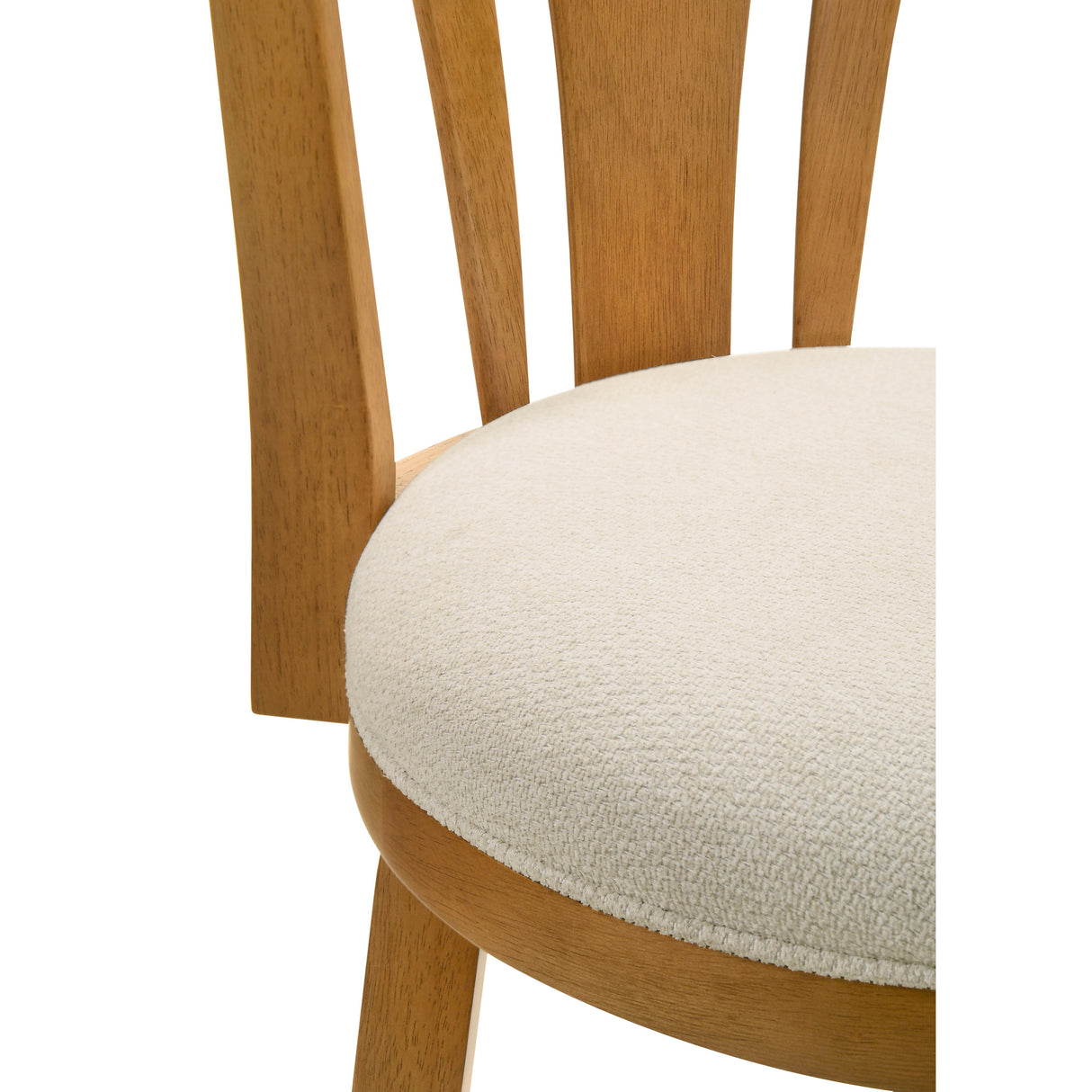 Detail view of Elle Dune Swivel Bar Stool