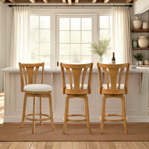 Room setting 2 featuring Elle Dune Swivel Bar Stool