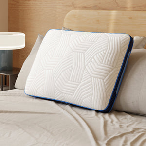 A room setting featuring Nectar Premier Queen Pillow