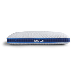 Side view of Nectar Premier Queen Pillow