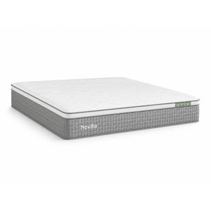 Front left view of Luna Apex Plus 12 Inch Hybrid Queen Mattress