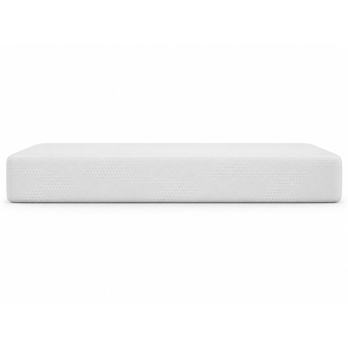 Side view of Luna Basic 6 Inch Memory Foam Full Mattress