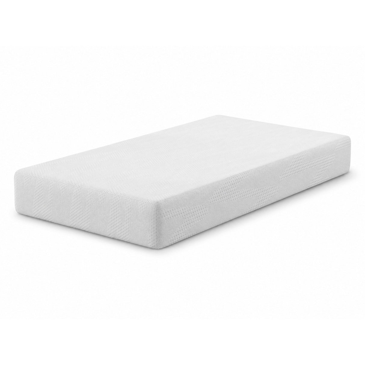 Front right view of Luna Basic 6 Inch Memory Foam Queen Mattress