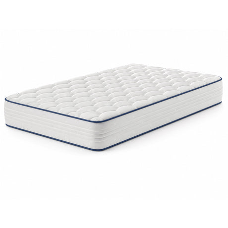Front right view of Luna Shift Plus 8 Inch Hybrid Twin Mattress