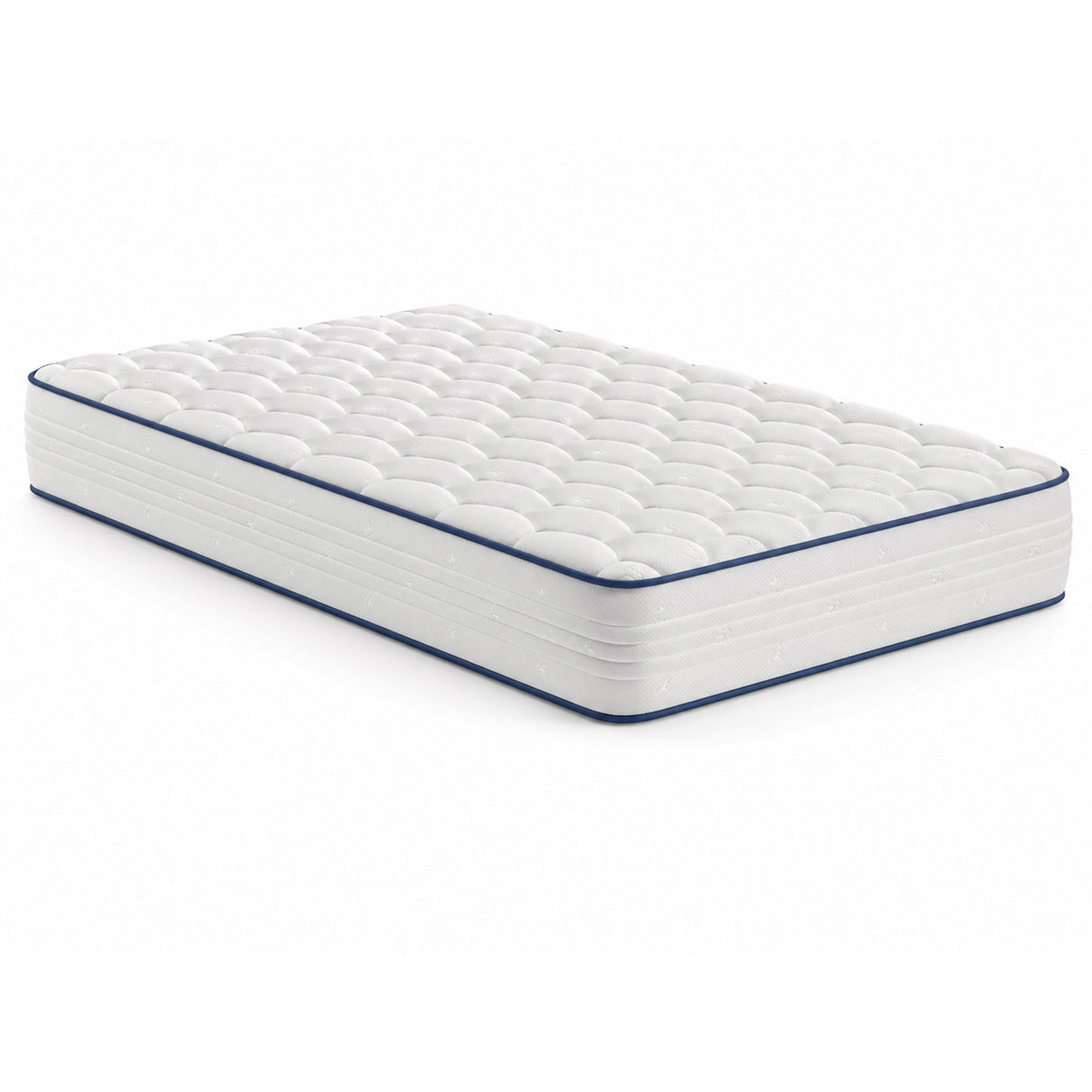 Front left view of Luna Shift Plus 8 Inch Hybrid Full Mattress