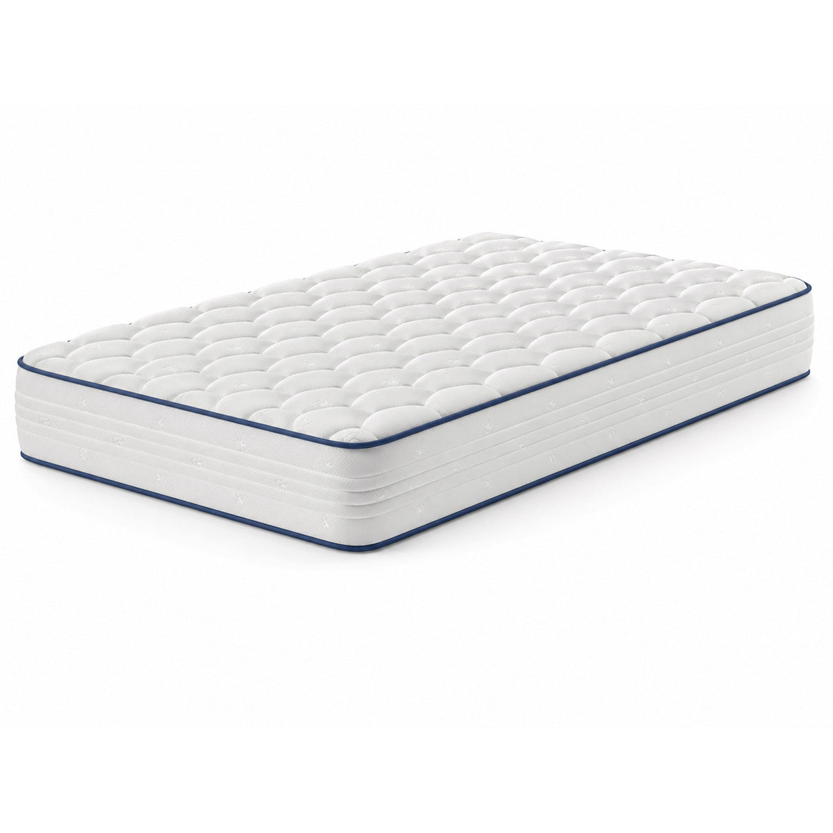 Front right view of Luna Shift Plus 8 Inch Hybrid Full Mattress