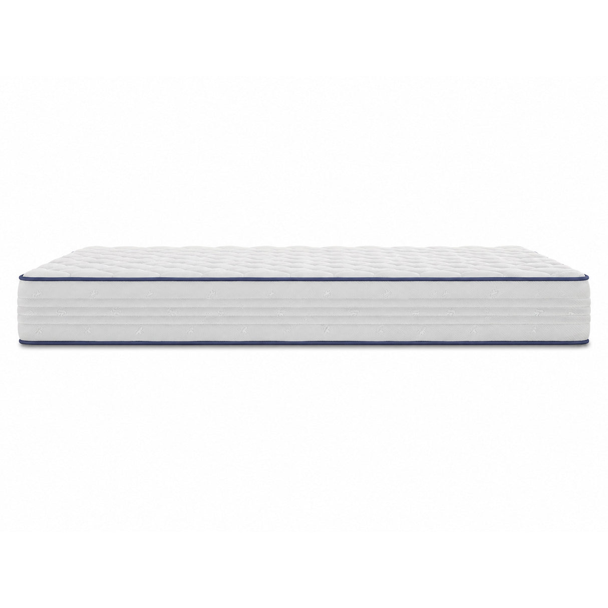 Side view of Luna Shift Plus 8 Inch Hybrid Queen Mattress