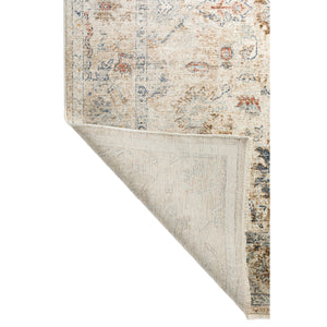 Back view of Bergama BE4 Ivory 8x10 Rug