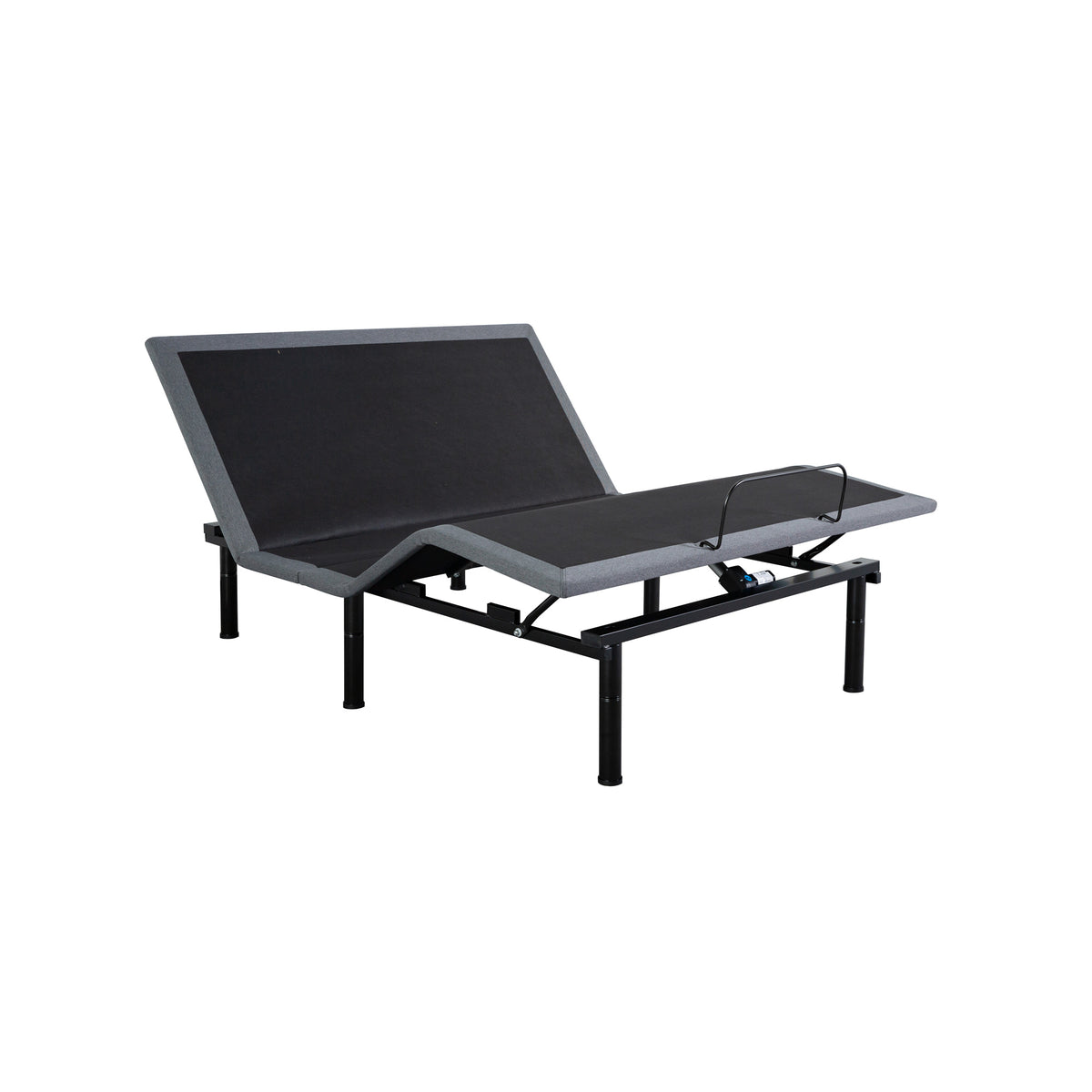 Front right view of Flexx Pro Charcoal Full XL Adjustable Base