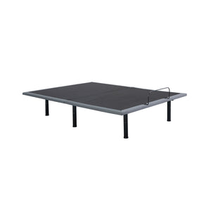 Back view of Flexx Pro Charcoal Queen Adjustable Base