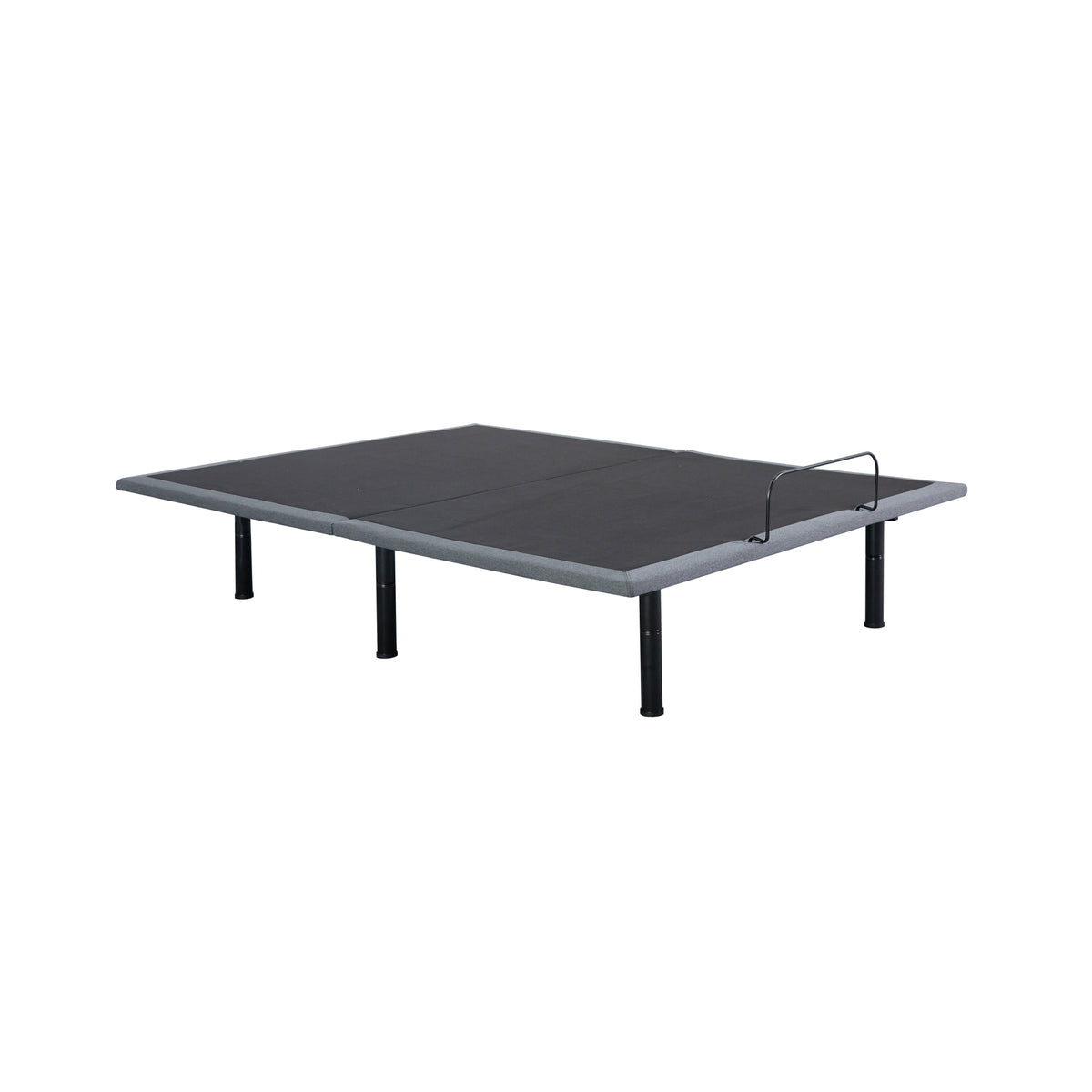 Back view of Flexx Pro Charcoal King Adjustable Base