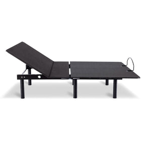 Side view of Pro-Motion Black Queen Adjustable Base