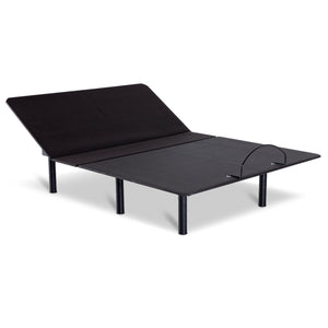 Front right view of Pro-Motion Black Full Adjustable Base