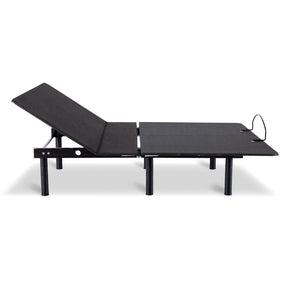 Side view of Pro-Motion Black King Adjustable Base