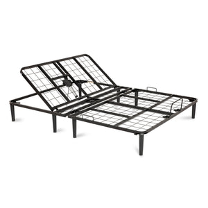 Front right view of Basic Motion Black Queen Adjustable Base