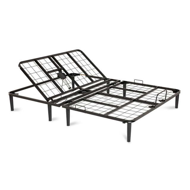Front right view of Basic Motion Black Queen Adjustable Base