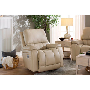 Room setting 2 featuring Ice Greyson Leather Tri-Power Rocker Recliner