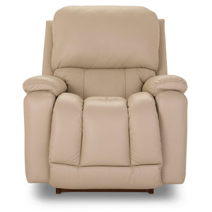 Ice Greyson Leather Tri-Power Rocker Recliner QK1108338