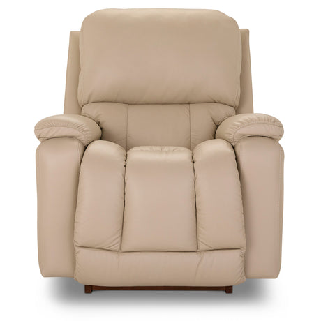 Ice Greyson Leather Tri-Power Rocker Recliner QK1108338