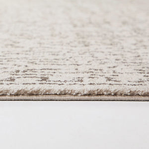 Side view of Mari Moroccan Cream 5x8 Rug