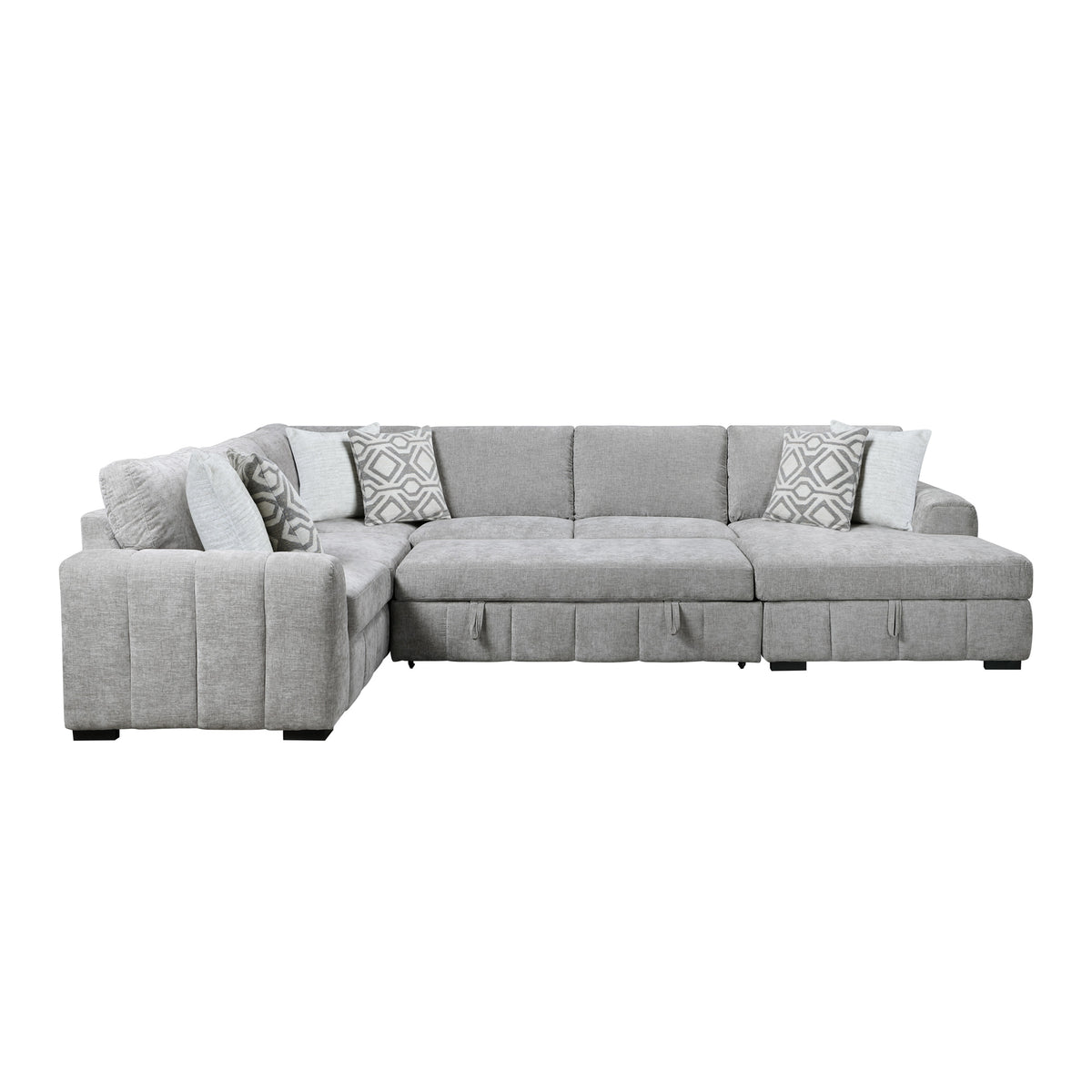 Rylan 4 Piece Sectional with Pop Up Sleeper