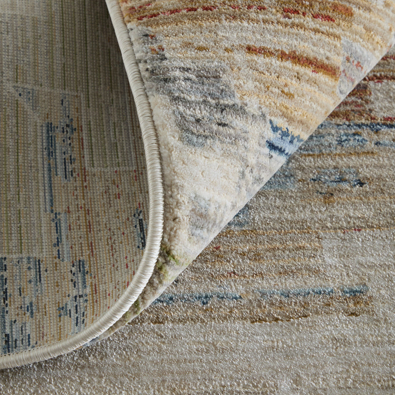 Back view of 9'x13' Rugs Sand Melrose 39ULF Rug