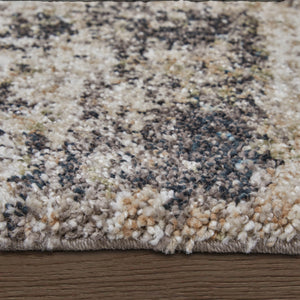 Side view of Skyview 39Q9F Green 9x13 Rug